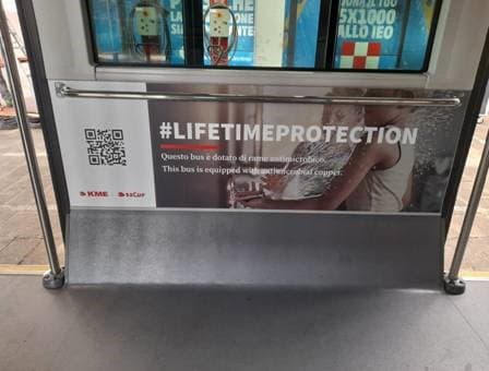 KME e SEA, per superfici anti-covid in rame a Linate
